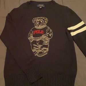 Boys Ralph Lauren Bear Sweater